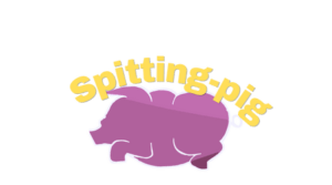 Spitting pigs logo